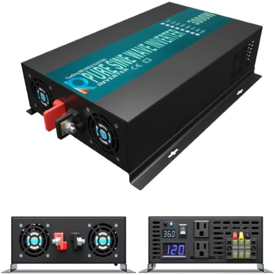 3000 W Xe Power Inverter 24 V  - đánh giá và giá Inverter Pure Sine Wave 60Hz 120V 3000W